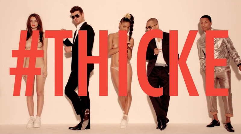 Robin Thicke blurred lines